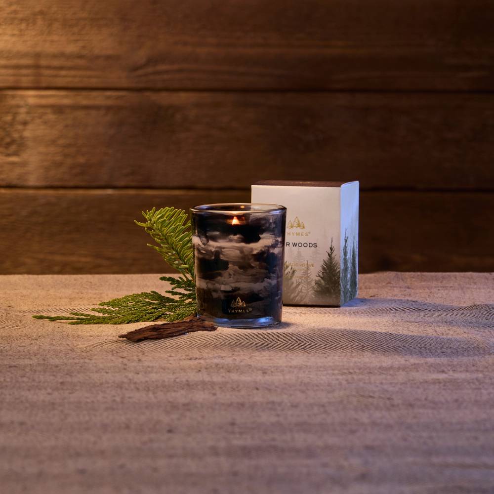 Noir Woods by Thymes 6.5 oz. Poured Candle