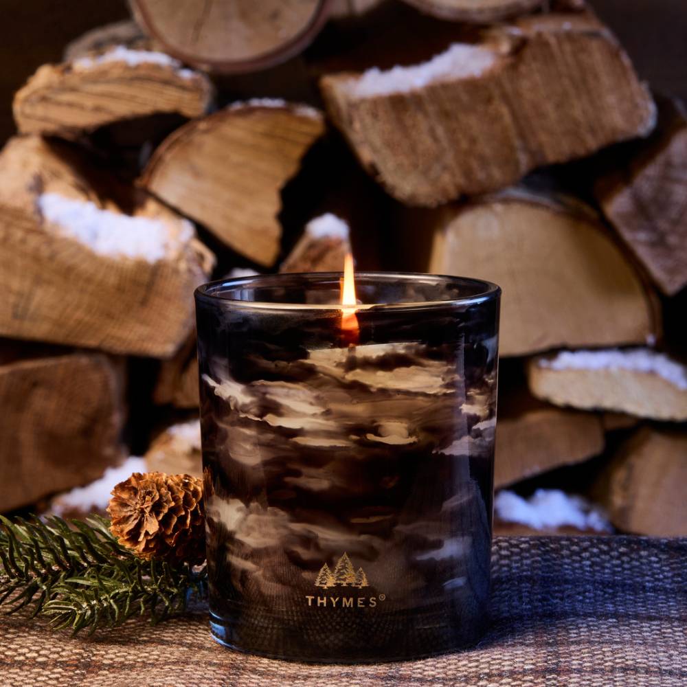 Noir Woods by Thymes 6.5 oz. Poured Candle