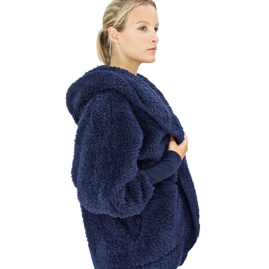 Sherpa Wrap in Midnight Navy by Nordic Beach