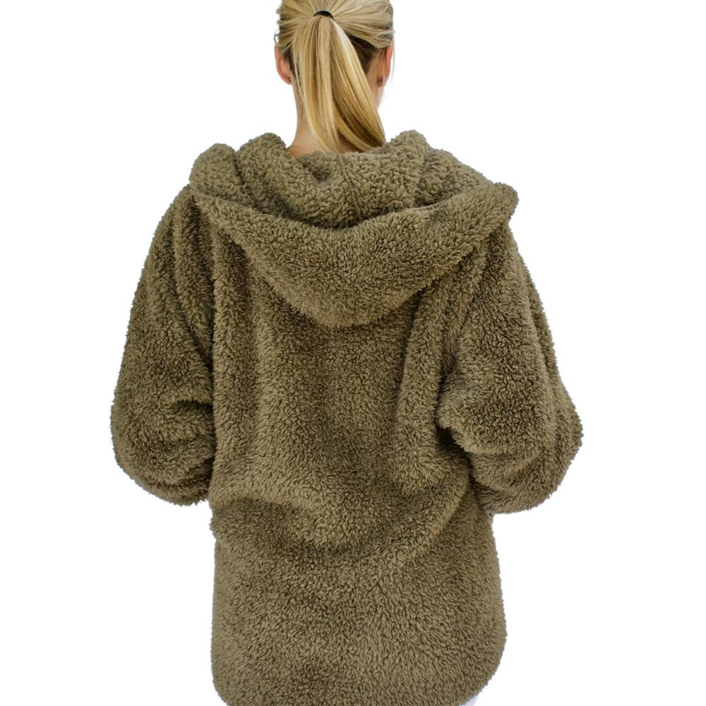 Nordic Beach Body Wrap in Olive U, view 5