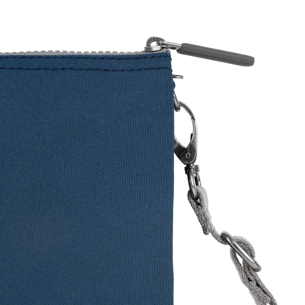 ORI London Carnaby Deep Blue XL Crossbody – 3 Compartments, Made to Organize