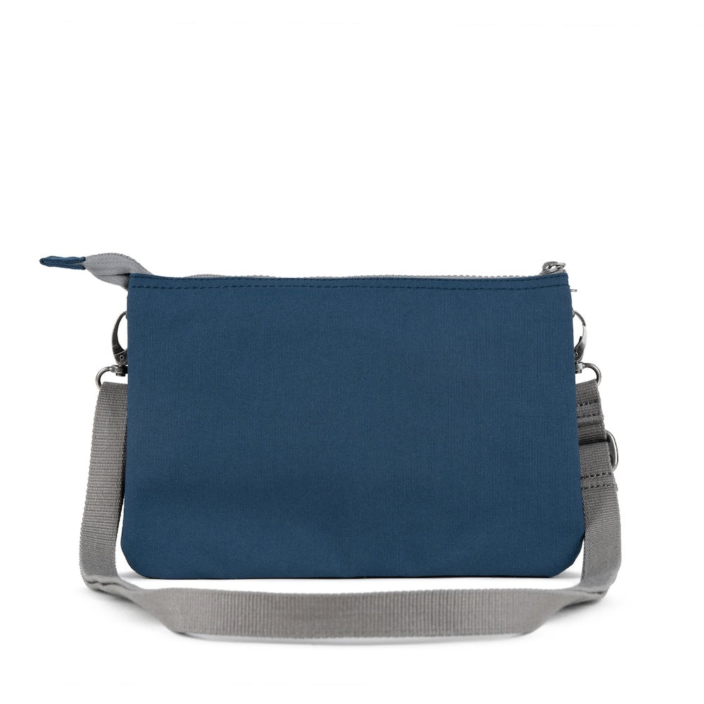 Back view of ORI Carnaby bag in Deep Blue color