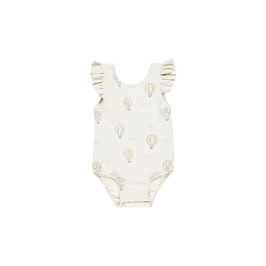 Hot Air Balloons One-Piece Swimsuit by Quincy Mae
