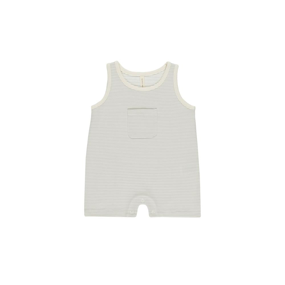 Micro Stripe One-Piece by Quincy Mae