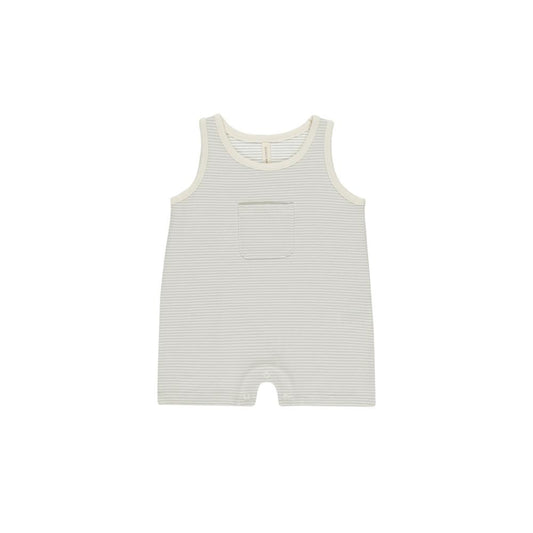 Micro Stripe One-Piece by Quincy Mae