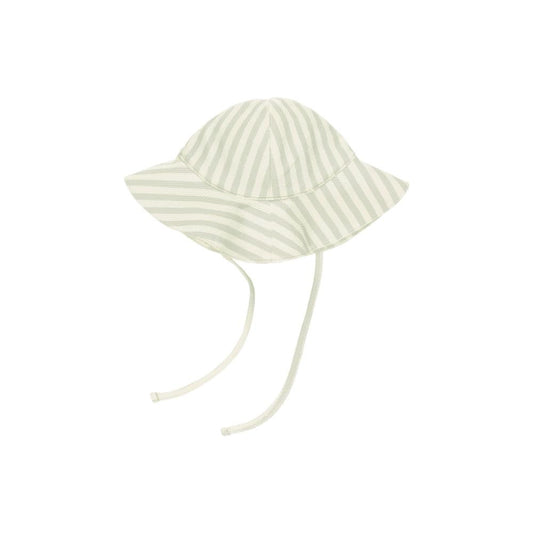 Mint Stripe Sun Hat by Quincy Mae