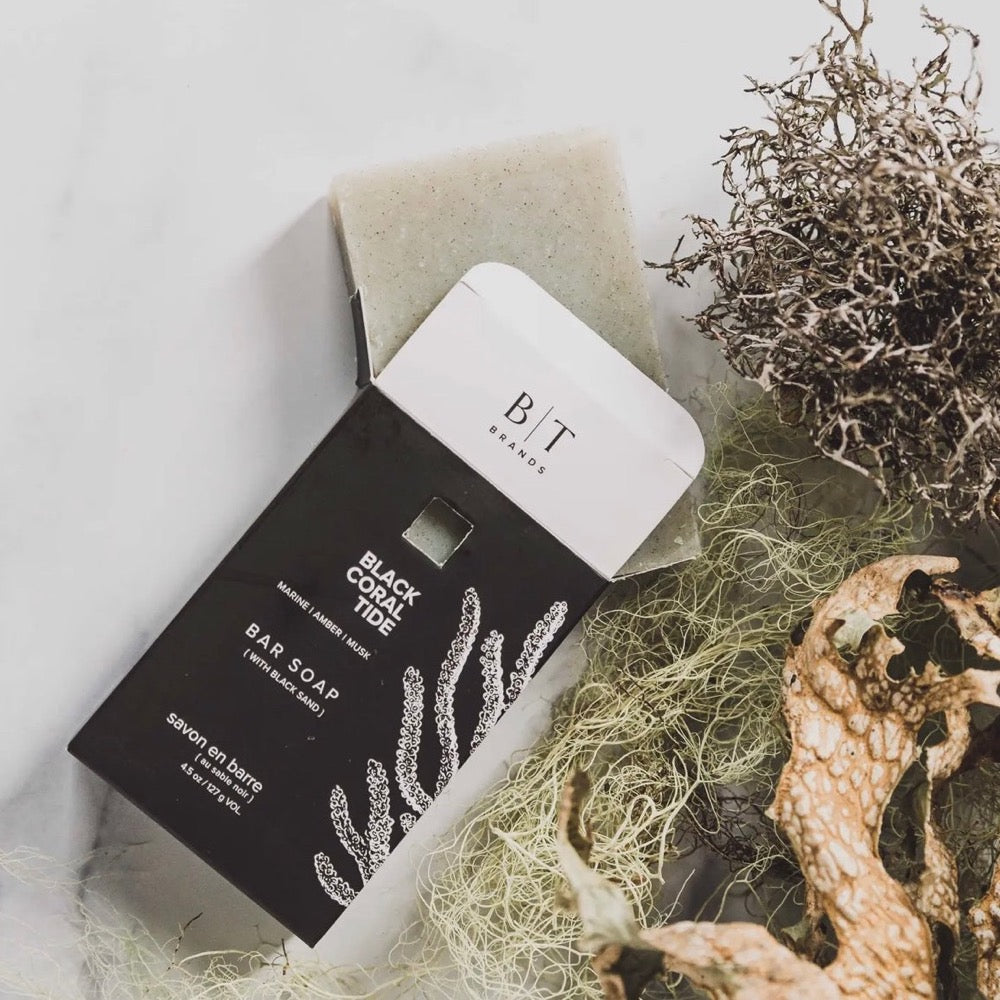 Black Coral Tide Bar Soap from Broken Top Brands lifestyle image