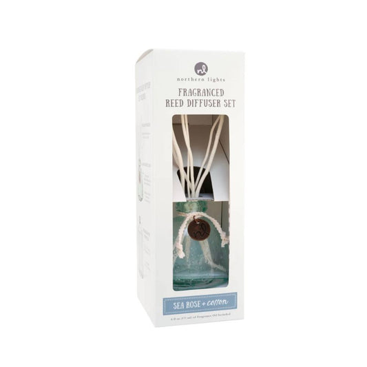 Sea Rose & Cotton Windward Reed Diffuser by Northern Lights
