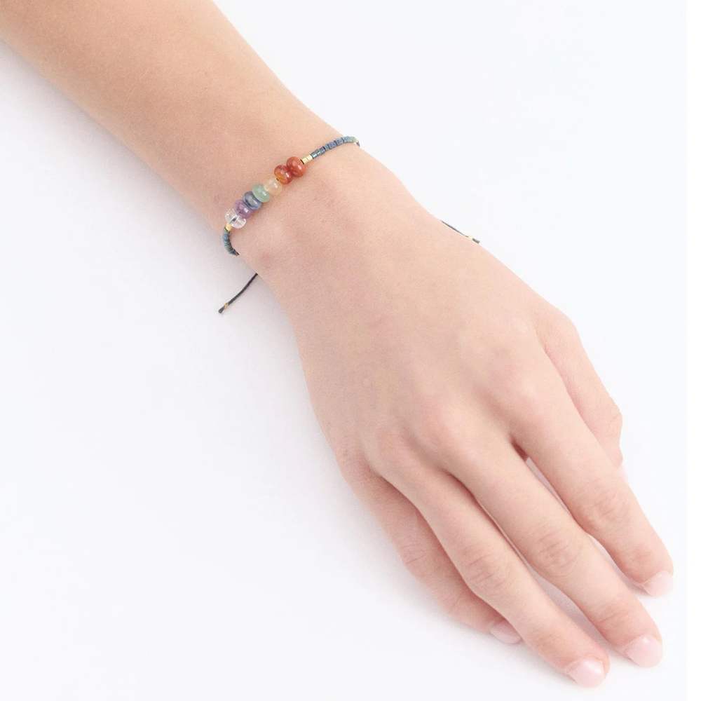 Cast of Stones Seven Chakras Bracelet