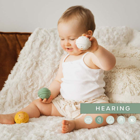 Sophie la Girafe 3 Balles Musicales - Light and Flexible Sound Balls