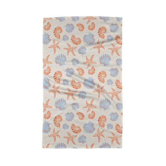 Geometry Starfish Sea Tea Towel