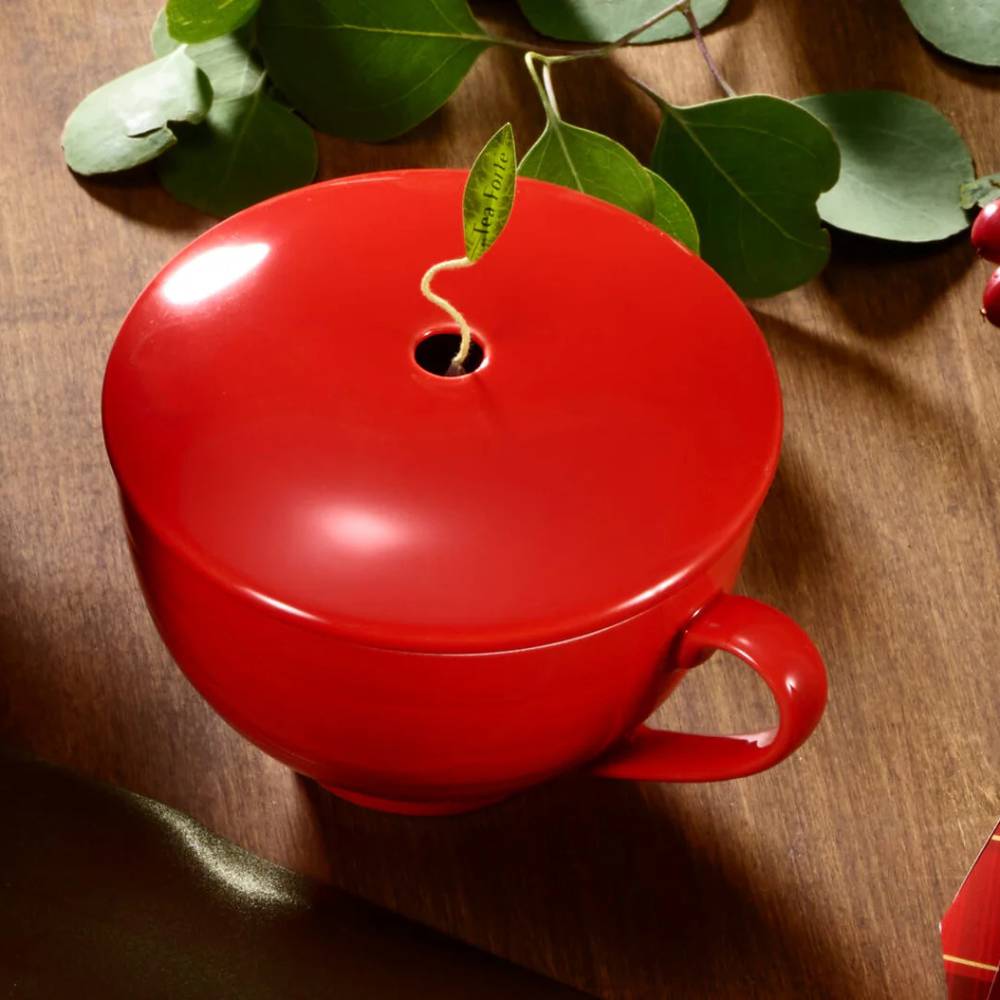 Tea Forte Warming Joy Ruby Red Cafe Cup
