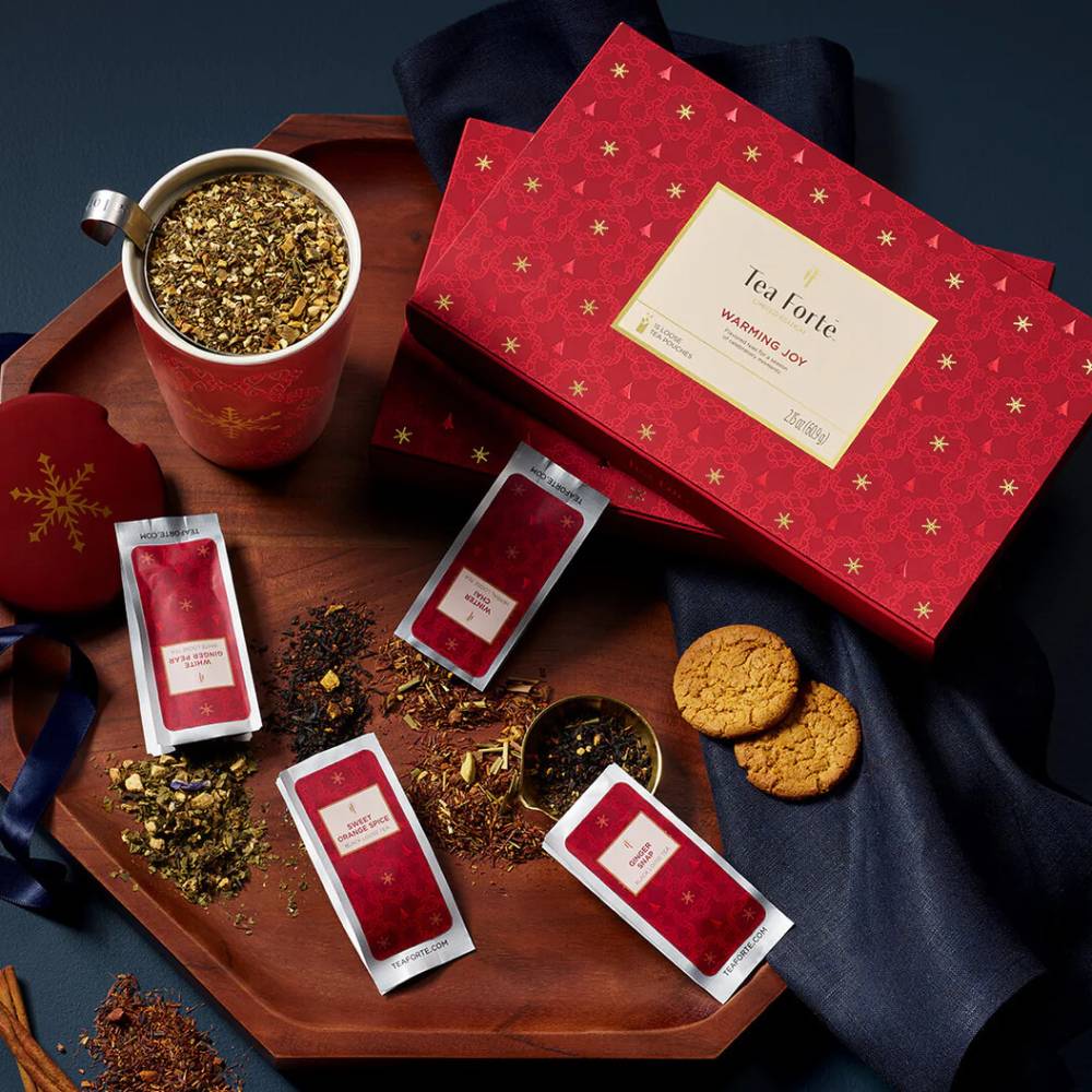 Tea Forte Warming Joy Single Steeps Sampler