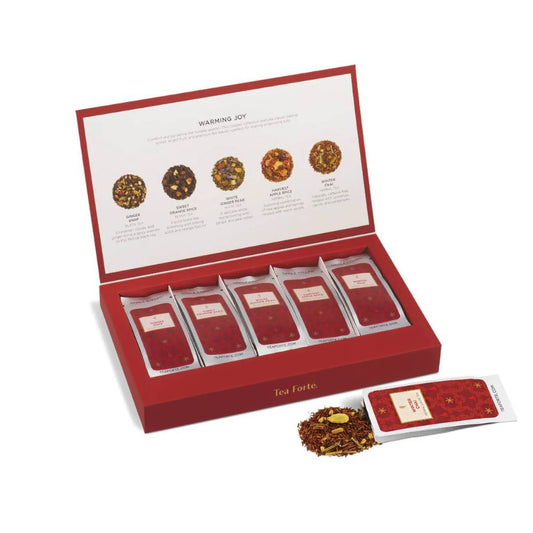 Tea Forte Warming Joy Single Steeps Sampler