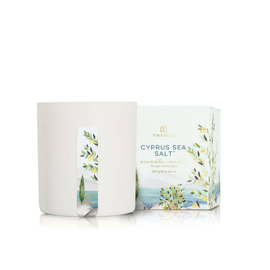 Thymes Cyprus Sea Salt Poured Candle