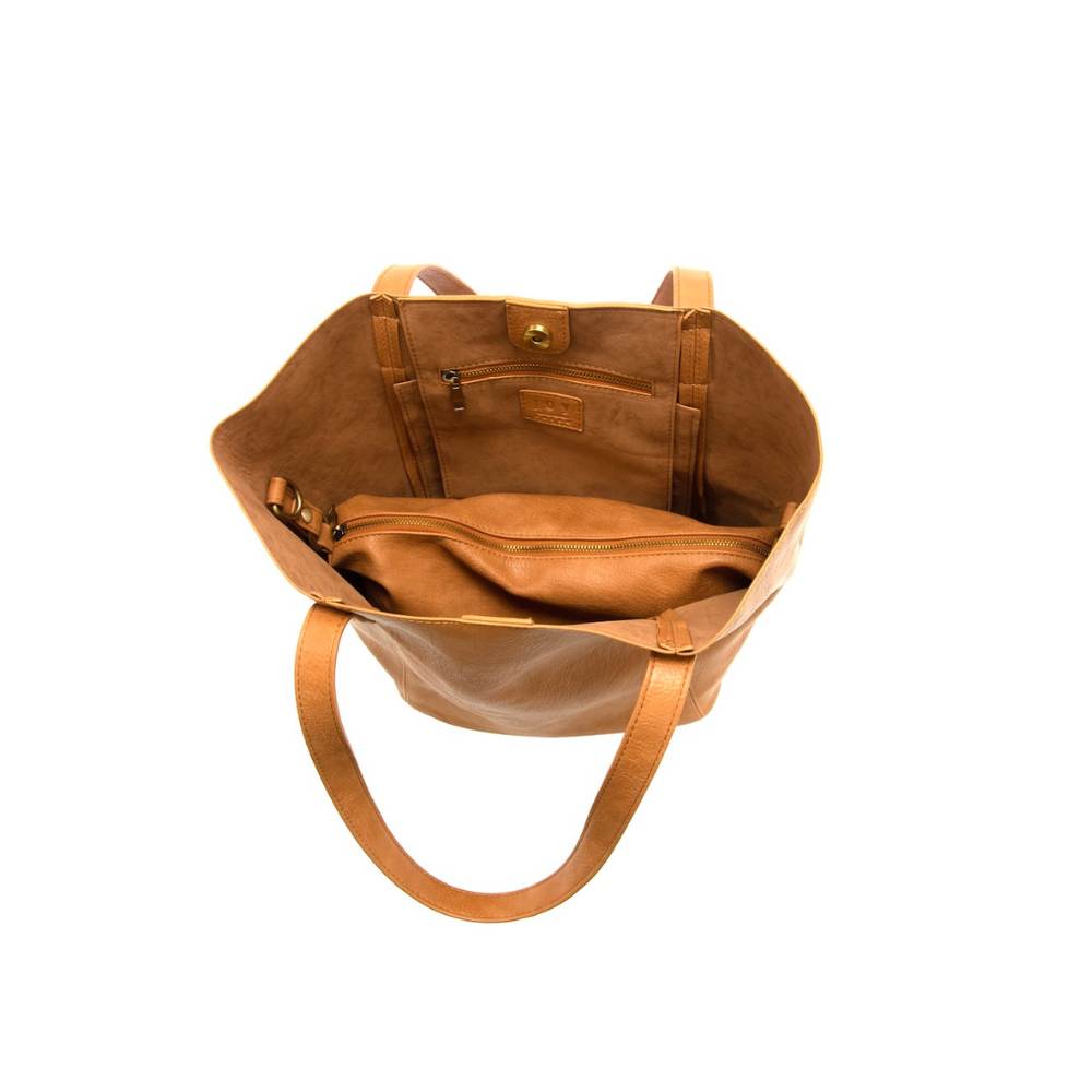 Joy Susan Mid Tan Vida Carryall Tote