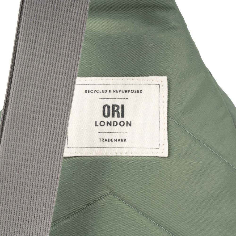 Willesden B Recycled Crossbody Bag in Granite by ORI London