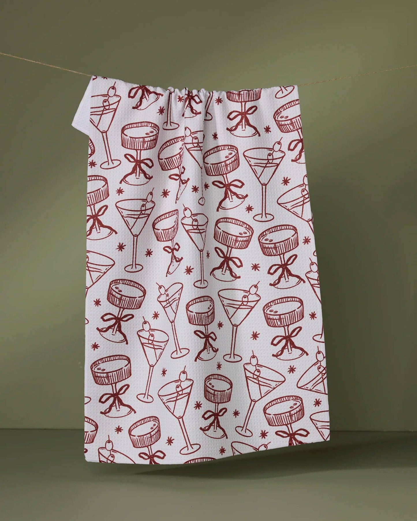 Soiree Tea Towel by Geometry