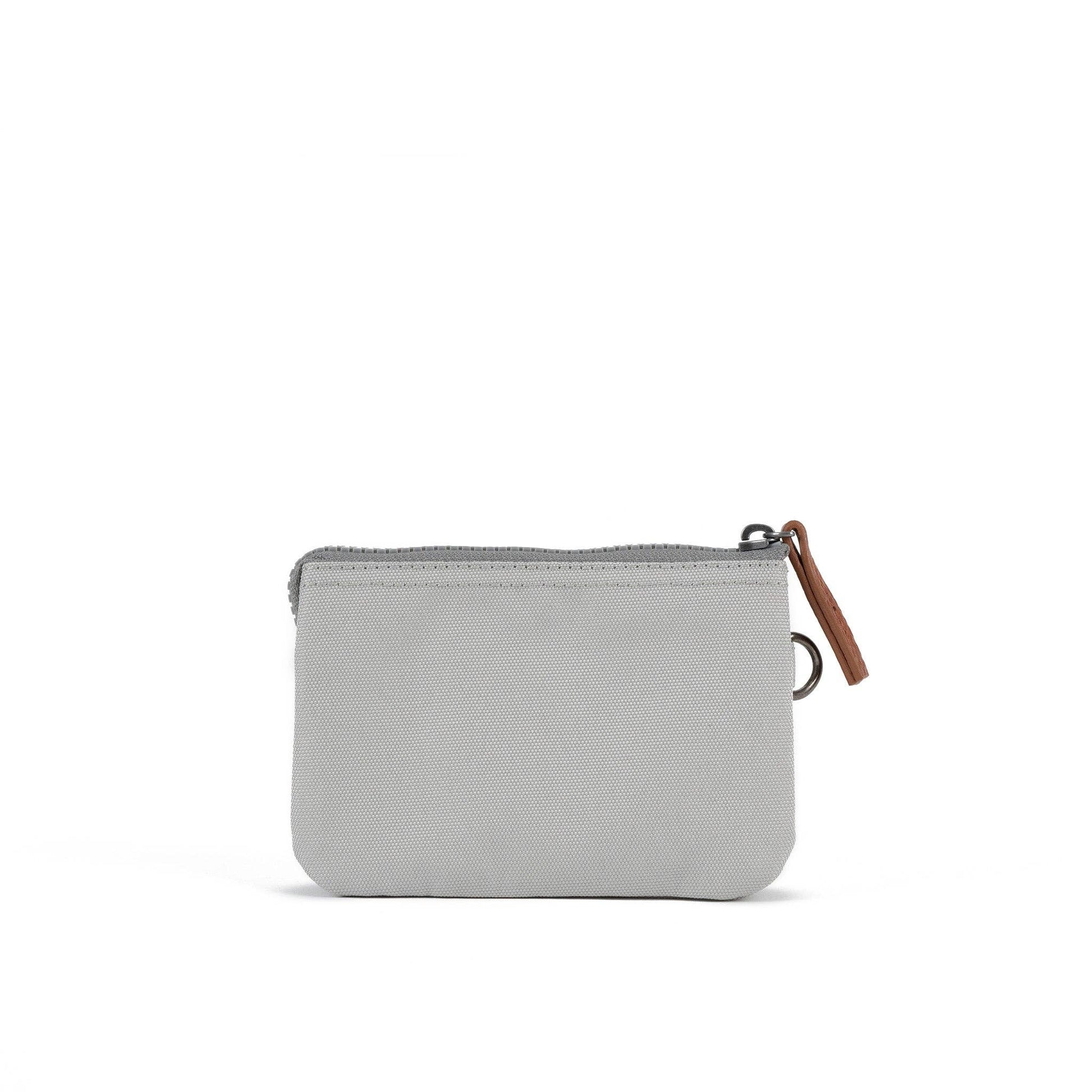 ORI London Mist Carnaby wallet in recycled canvas with card slots and zip coin pocket