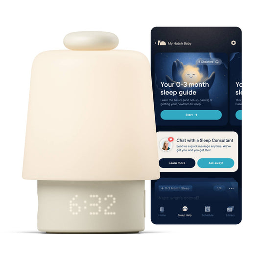 Hatch Baby Sleep Support, Sound Machine & Night Light: Putty