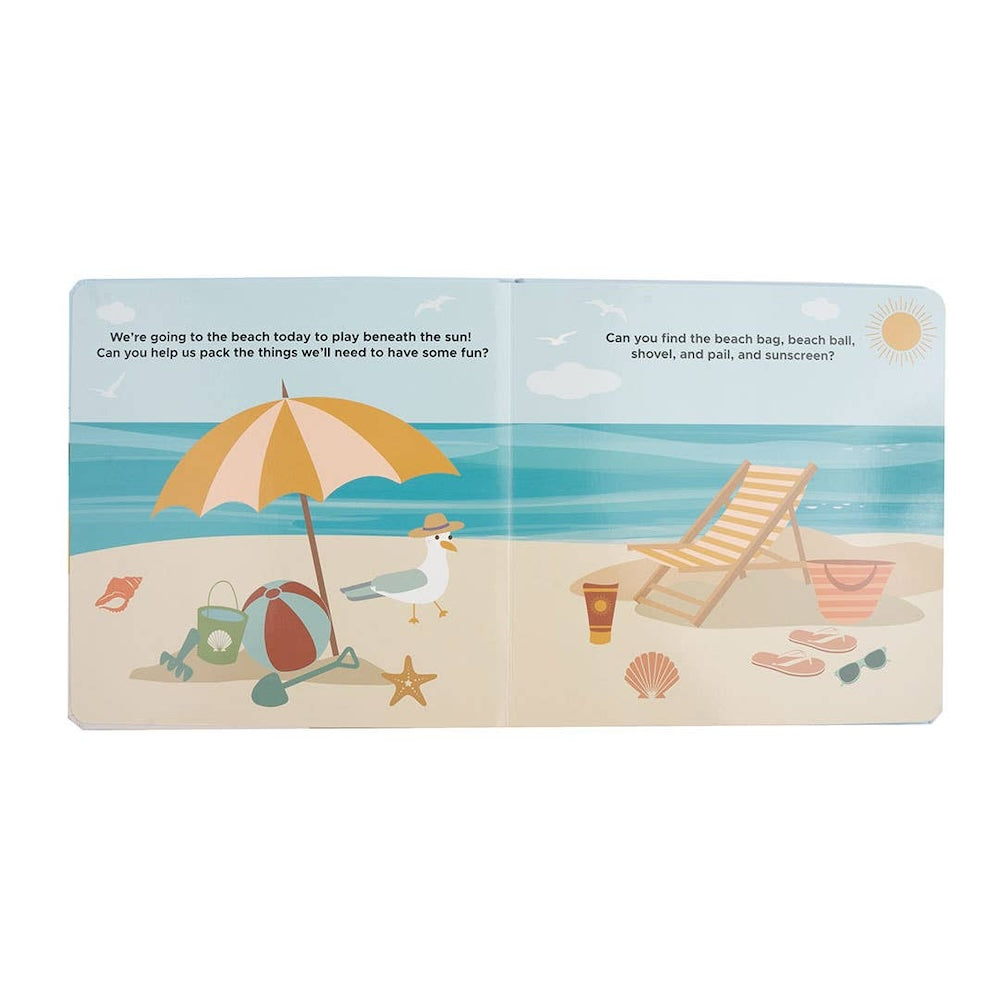 Beach Day Board Book by Emerson and Friends