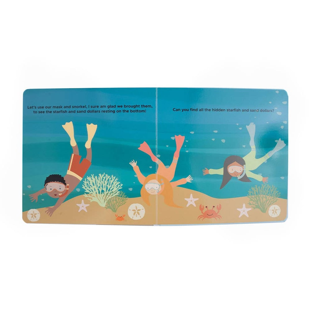 Beach Day Board Book by Emerson and Friends