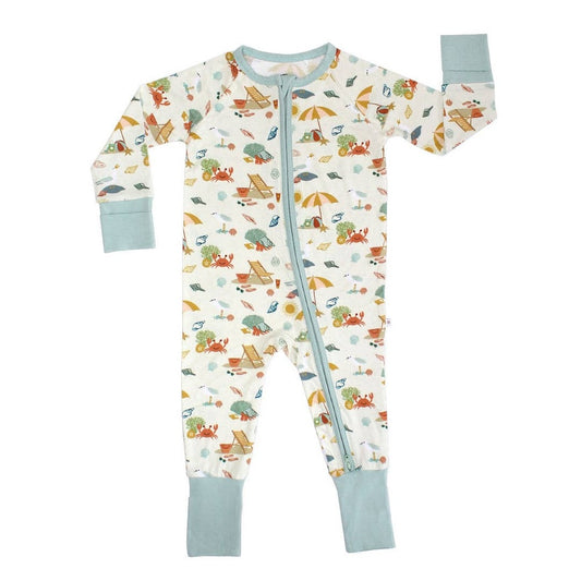 Beach Bamboo Baby Pajama by Emerson and Friends