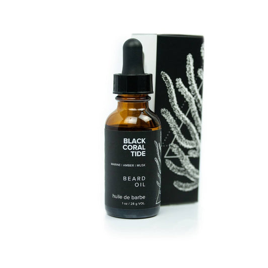 Black Coral Tide Men's Beard Oil by Broken Top Brands
