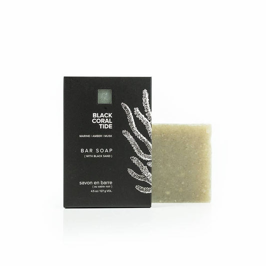 Black Coral Tide Men's Bar Soap by Broken Top Brands
