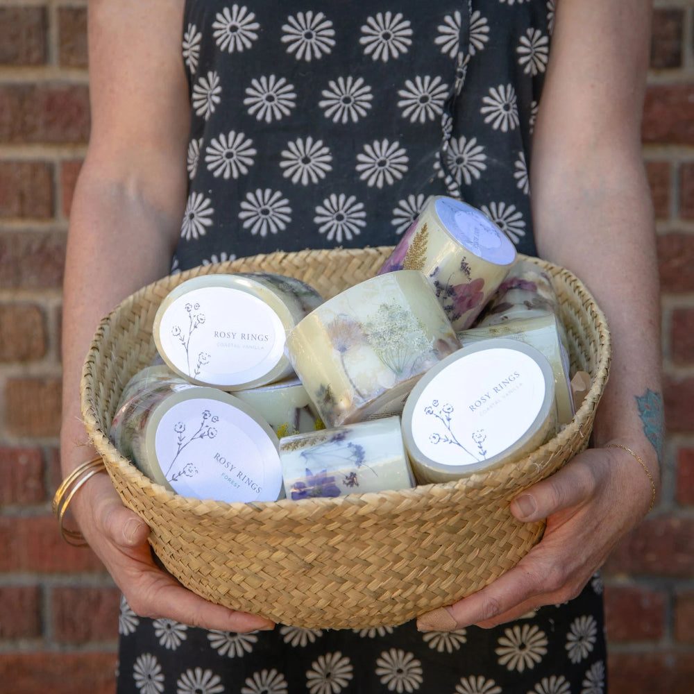 Forest Petite Oval Candle by Rosy Rings