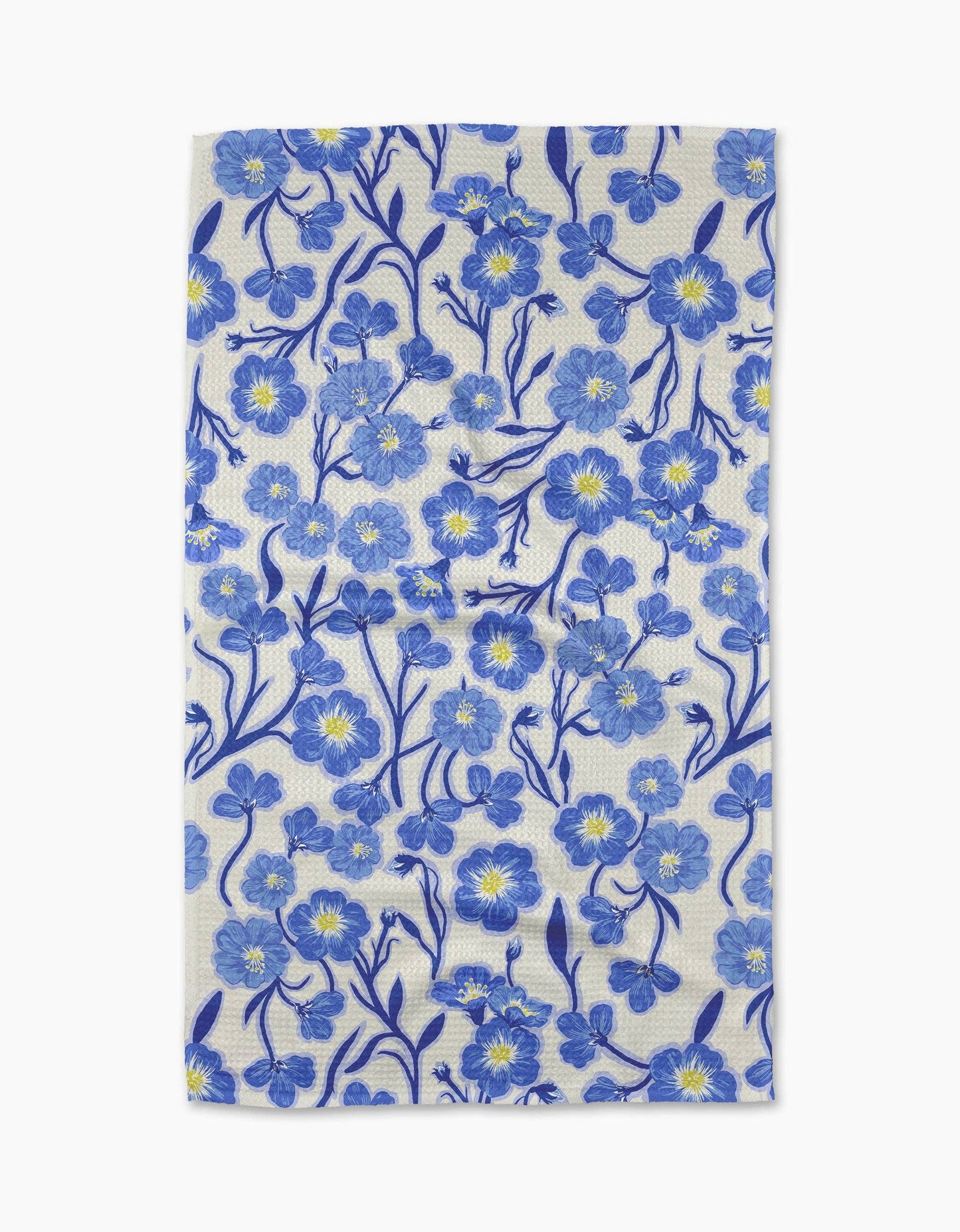 Geometry Primavera Blooms Tea Towel