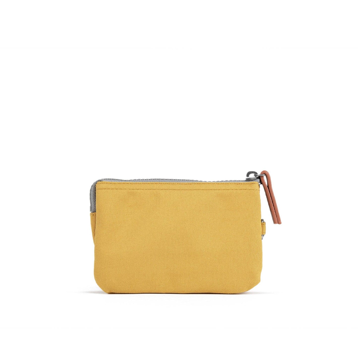 ORI London Flax Carnaby wallet in recycled canvas with card slots and zip coin pocket
