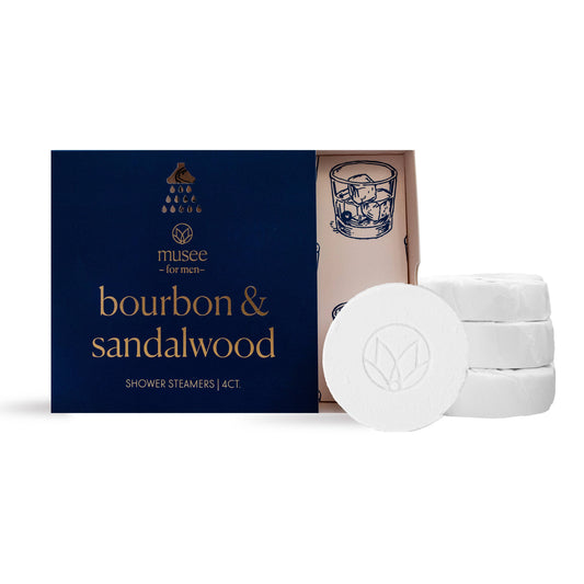 Bourbon & Sandalwood Shower Steamers by Musee