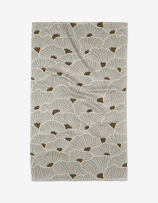 Geometry San Diego Tea Towel with coastal California print