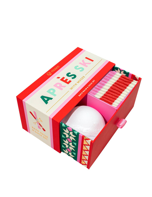 Apres Ski Bath Balm & Sock Set by Musee