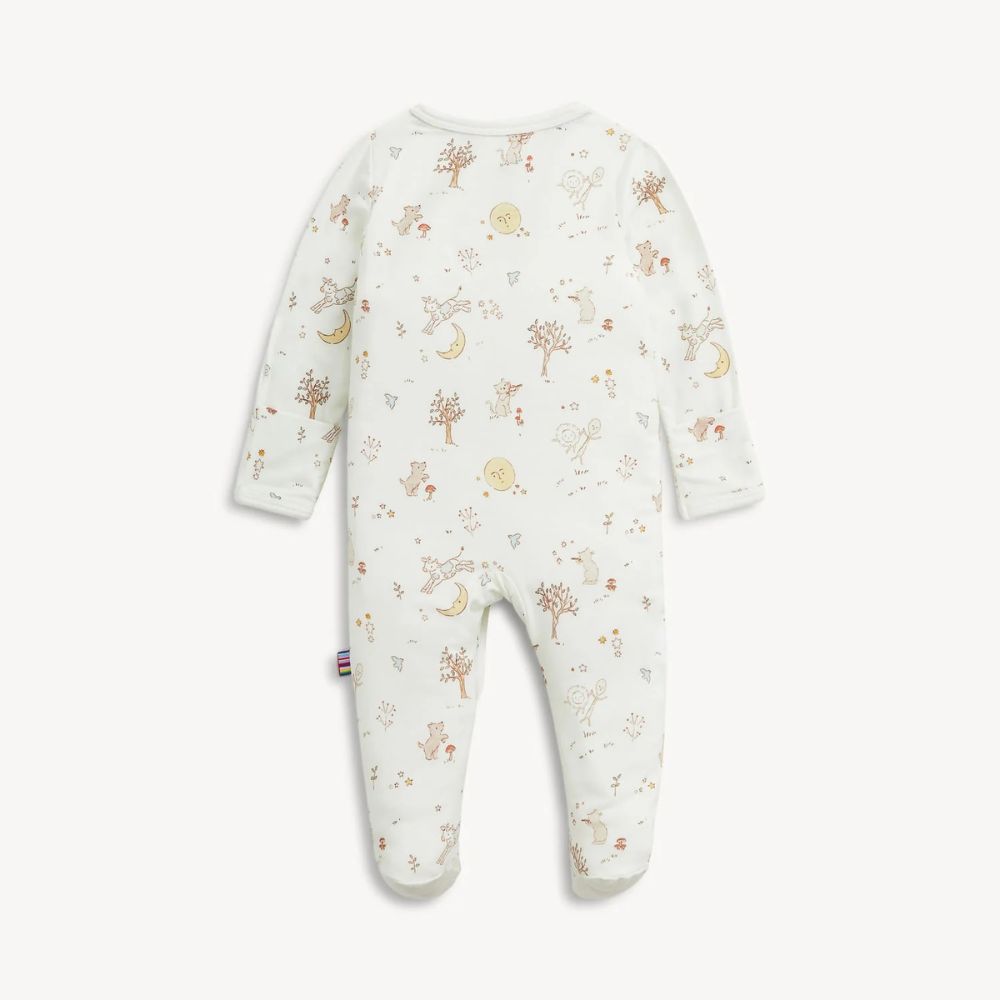 Magnetic Me Bedtime Rhymes modal footie with hidden magnetic closures