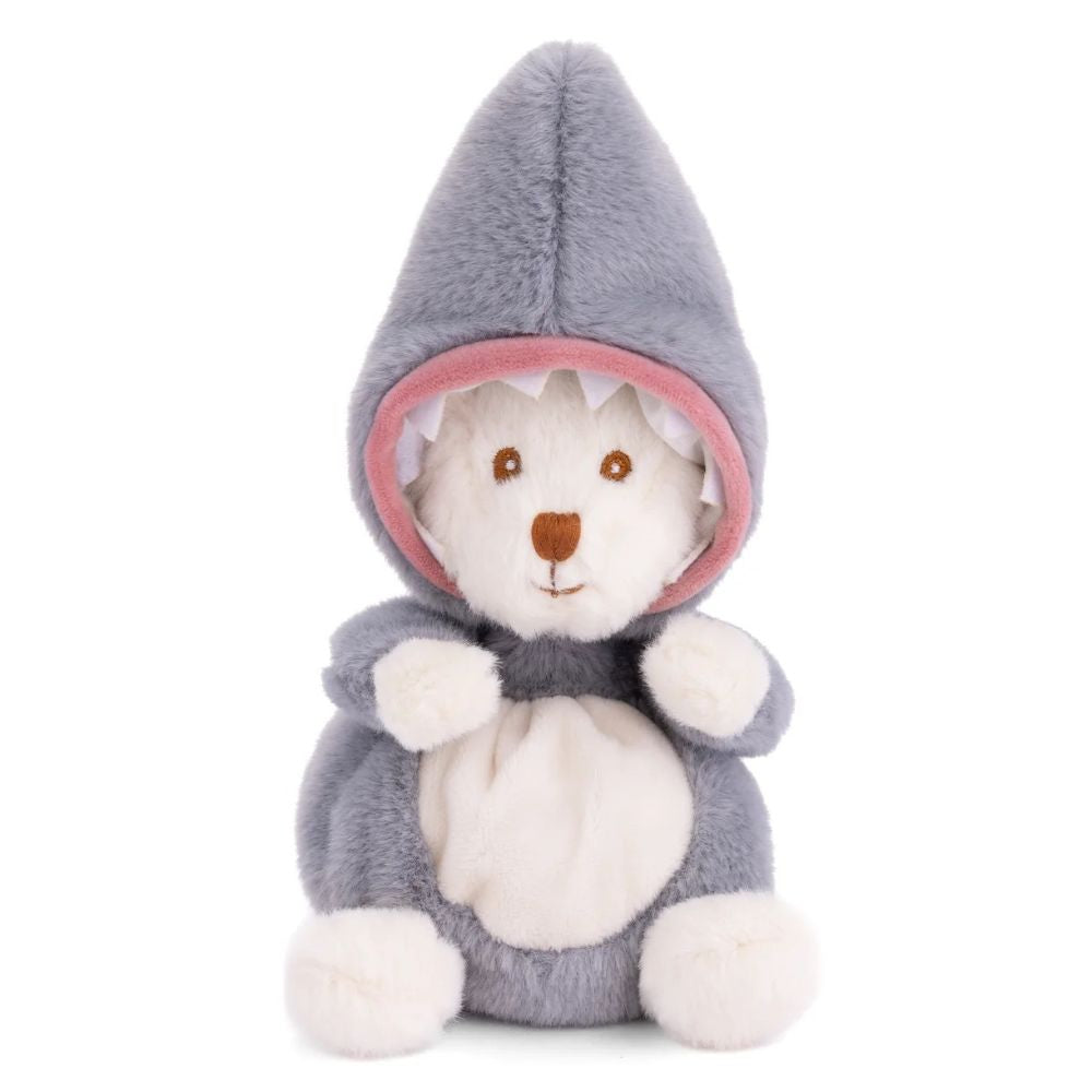Profile view of the Ziggy Shark plush by Bukowski Bears