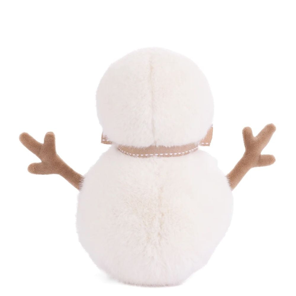 Jack the snowman plush by Bukowski Bears, additional back view