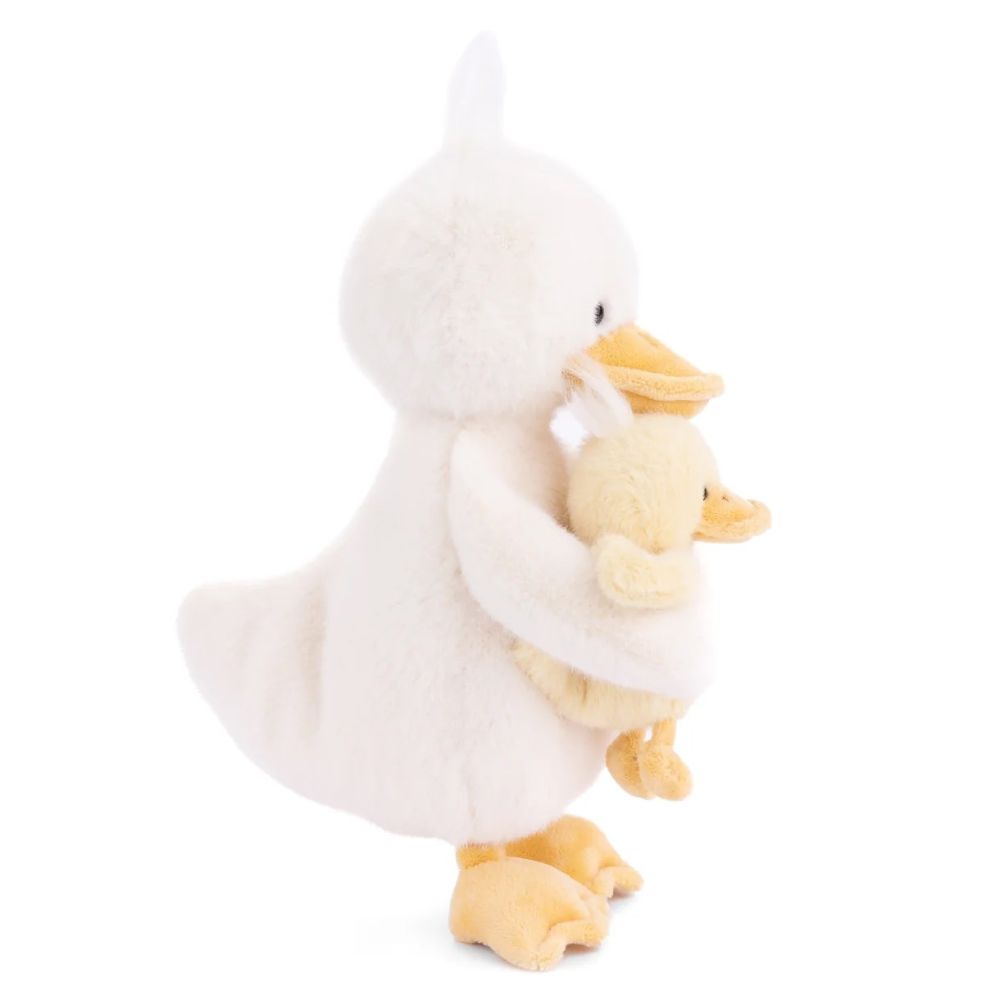 Profile view of the Dougie and Mama plush pair by Bukowski Bears