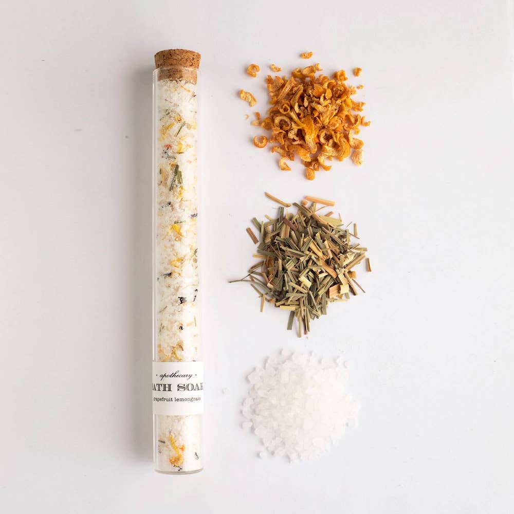 Grapefruit Lemongrass Bath Soak Tube by Nectar Republic