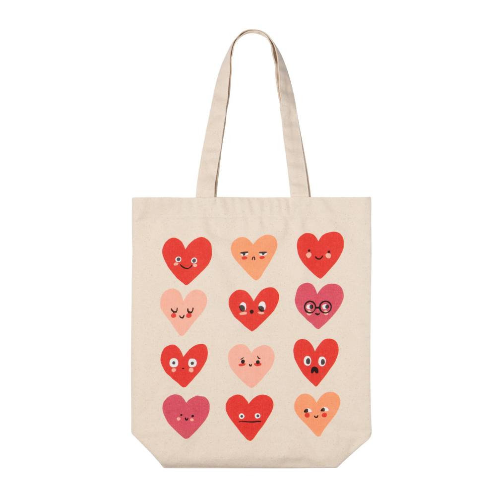 Valentines Day Heart-to-Heart Tote Bag