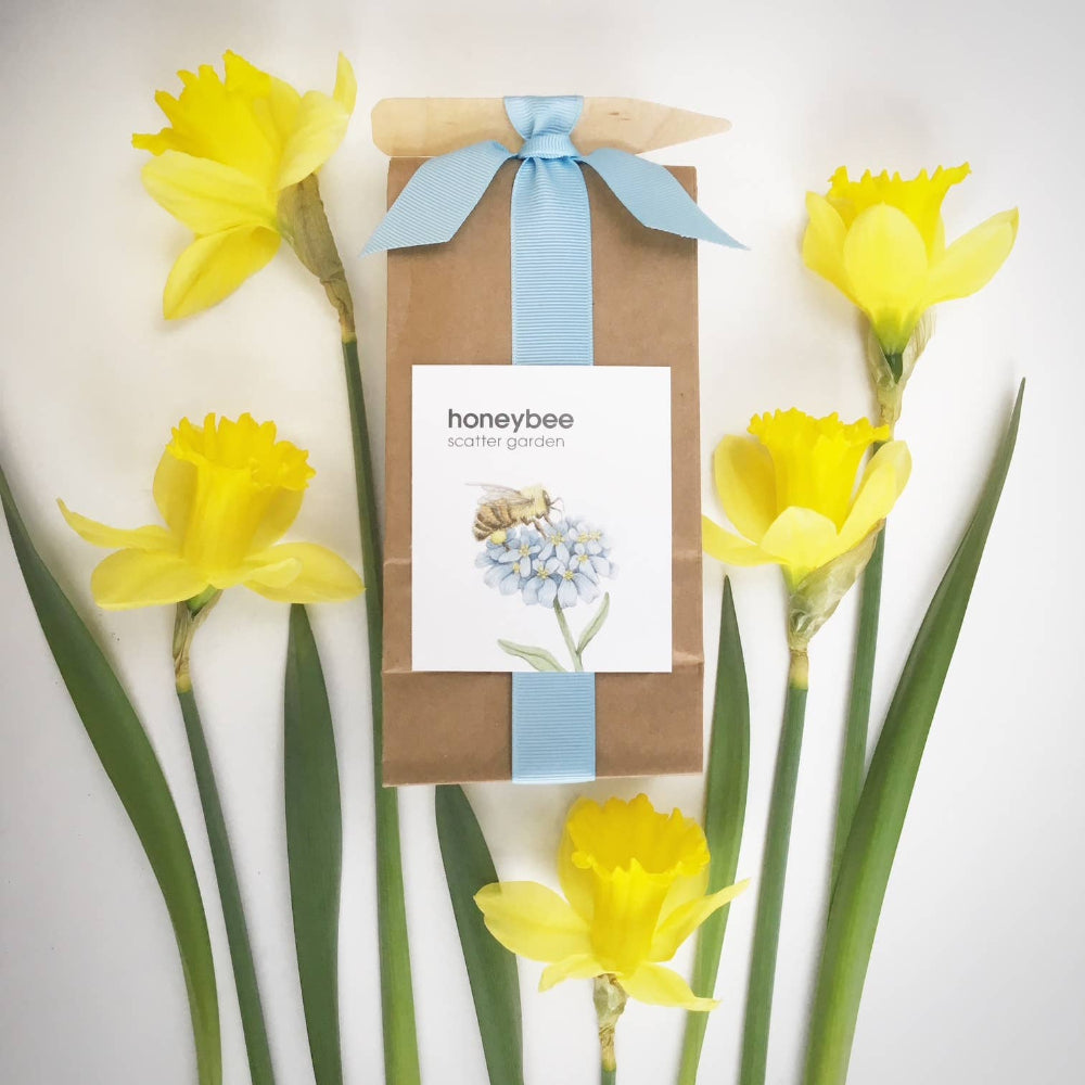 Honeybee Scatter Garden Flower Seeds