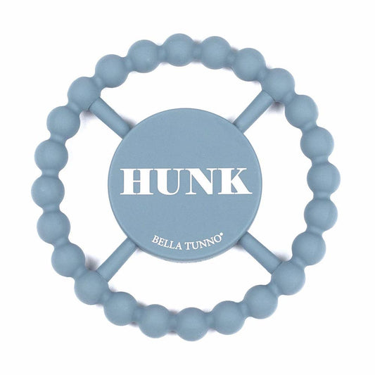 Hunk Blue Happy Teether by Bella Tunno