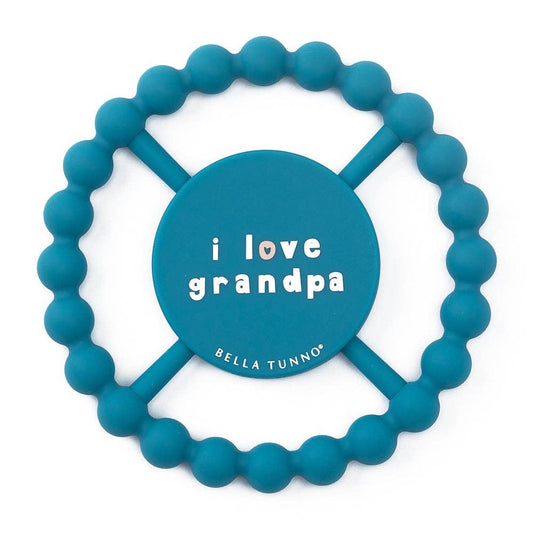 I Love Grandpa Happy Teether by Bella Tunno