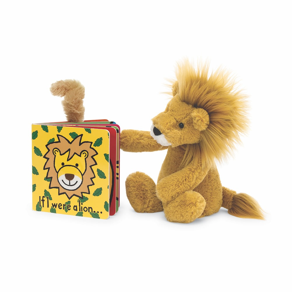 If I were a lion book by Jellycat