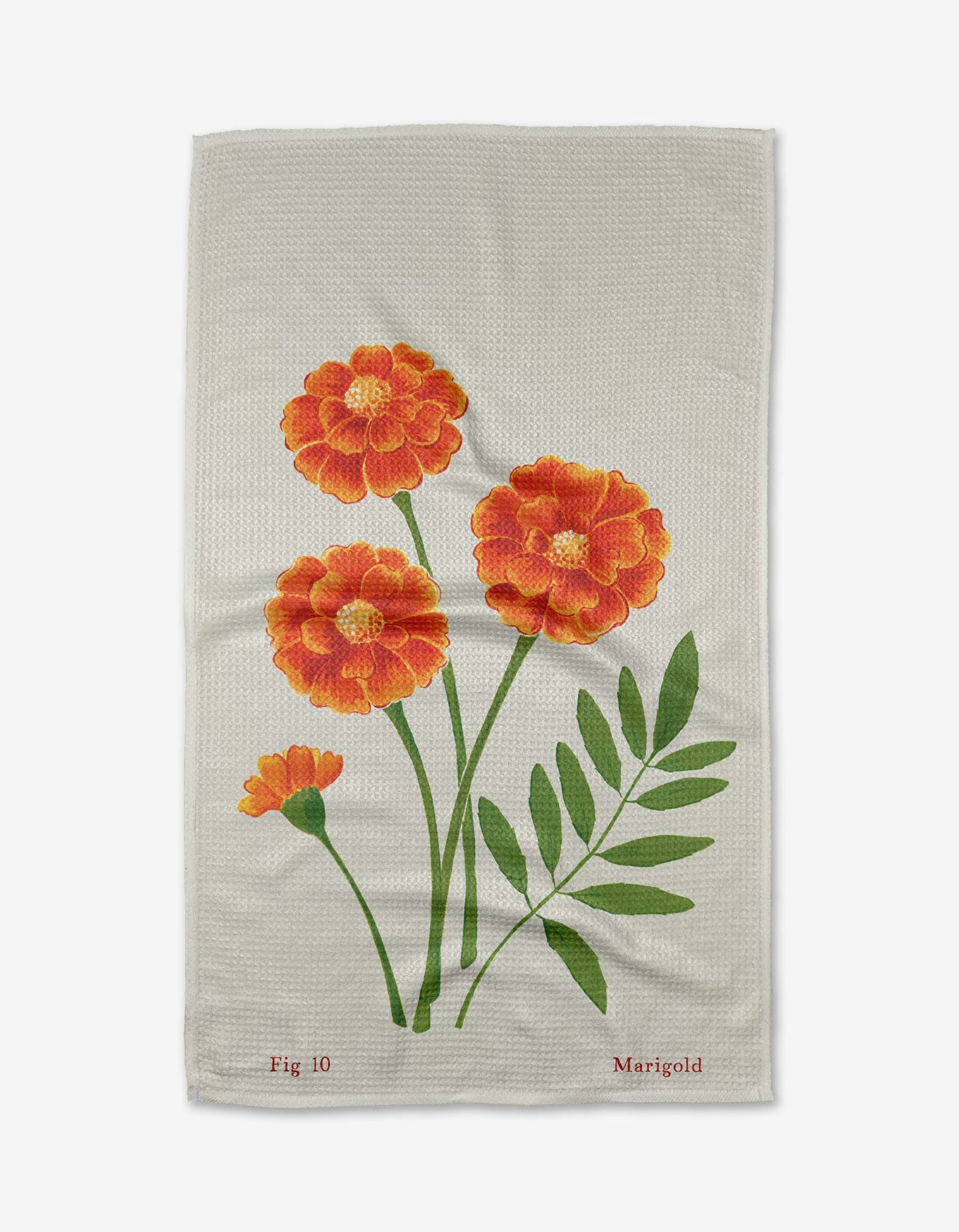 October Marigold Tea Towel by Geometry