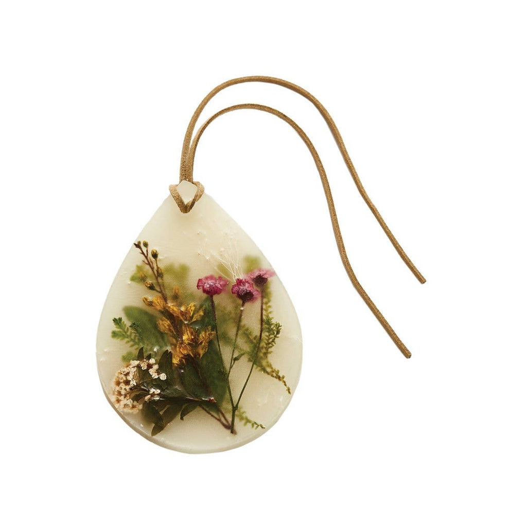 Rosy Rings - Lemon Blossom + Lychee Teardrop Botanical Sachet - GRACEiousliving.com