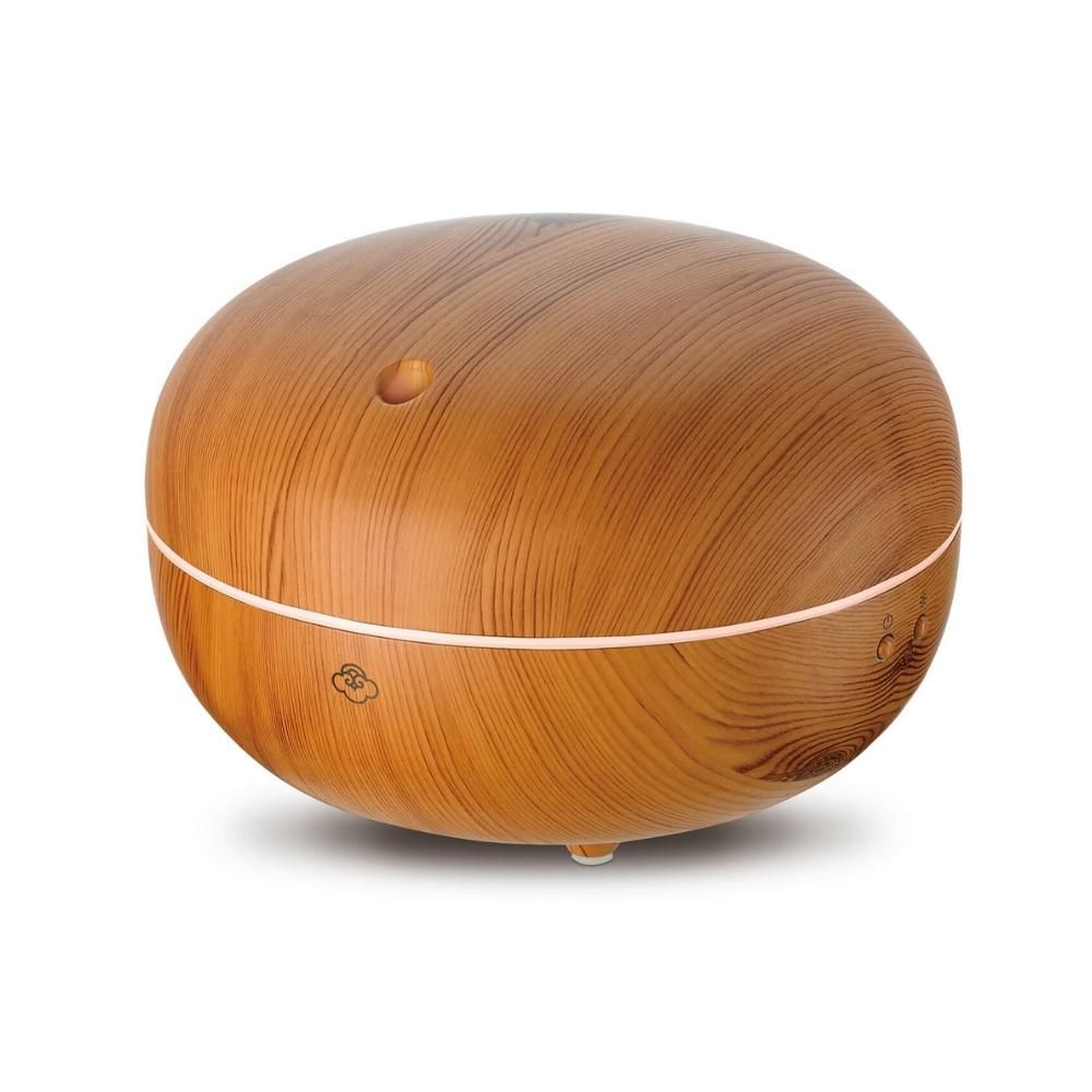Macaron Light Wood Ultrasonic Aroma Diffuser by Serene House - GRACEiousliving.com
