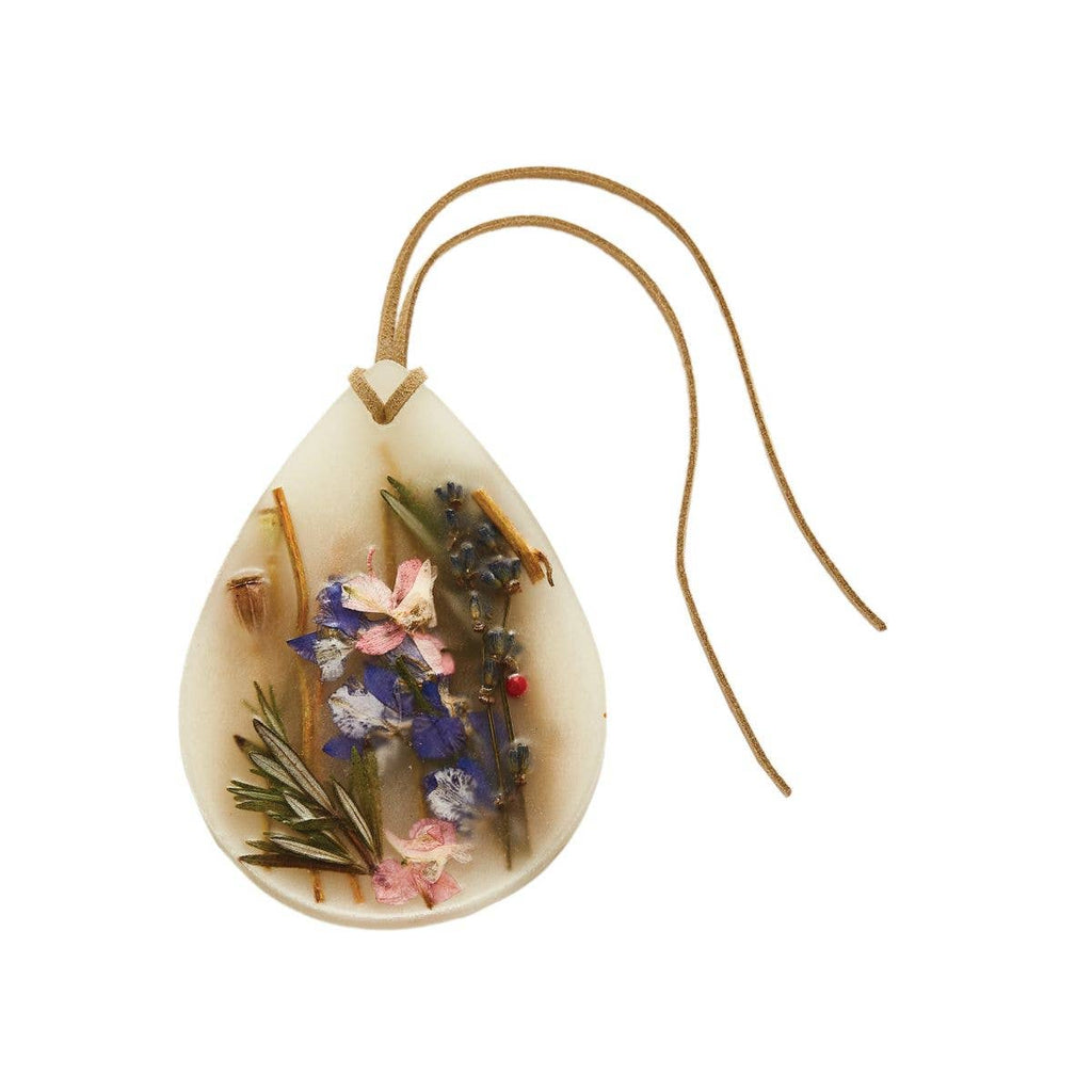 Rosy Rings - Roman Lavender Teardrop Botanical Sachet - GRACEiousliving.com