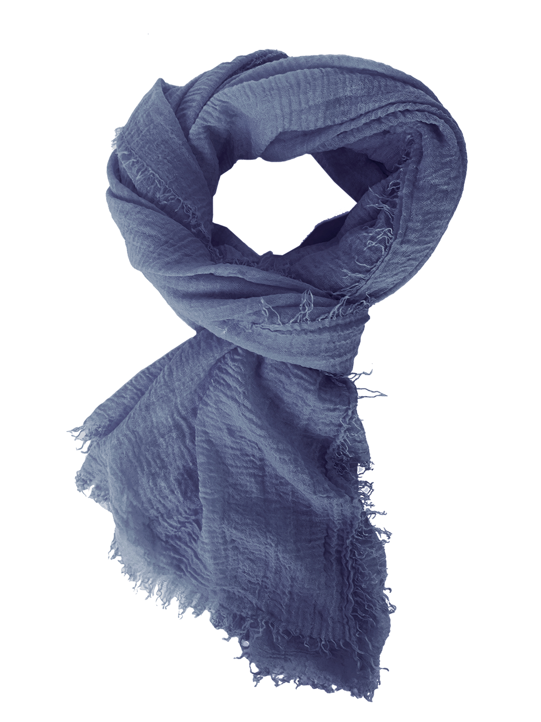 Rubyzaar - Boho Scarf - Denim - GRACEiousliving.com